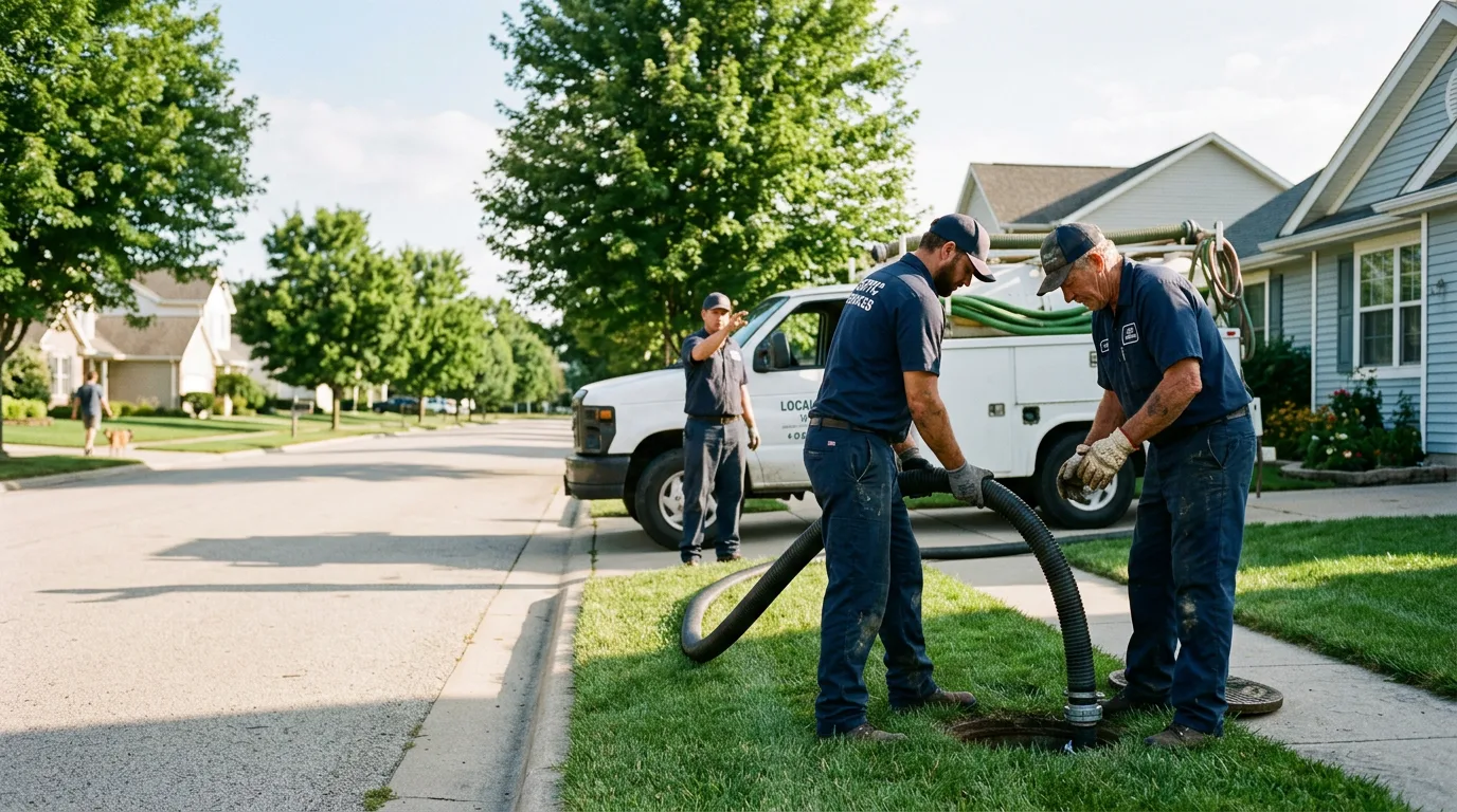 Septic Tank Cleaning in Herndon, PA